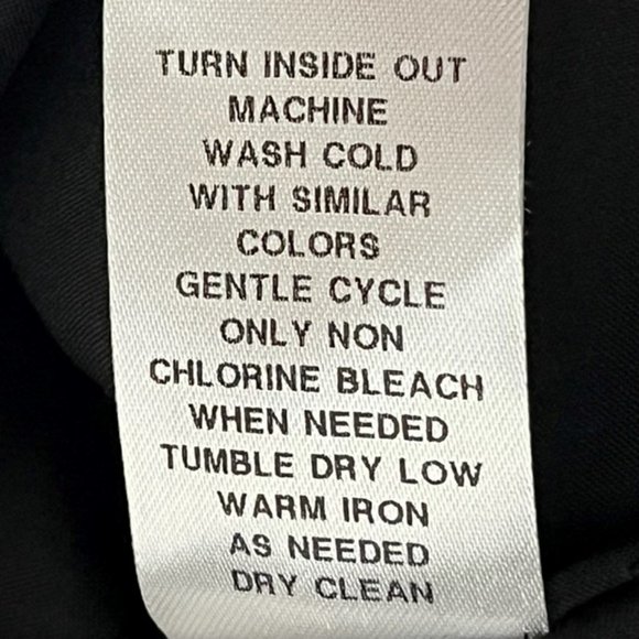 Maggie London Cocktail Sheath Cap Sleeve Ruffle Hem - Black - 16 - Picture 9 of 10